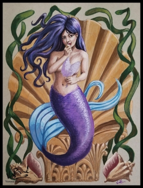 Violet Mermaid